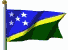The Solomon Islands national flag